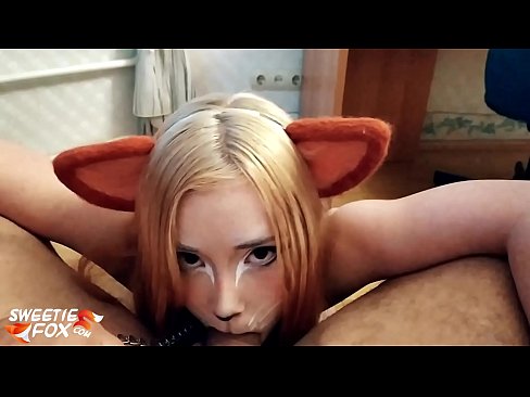 ❤️ Kitsune κατάποση κόκορας και σπέρμα στο στόμα της ❌ Πόρνο ❌